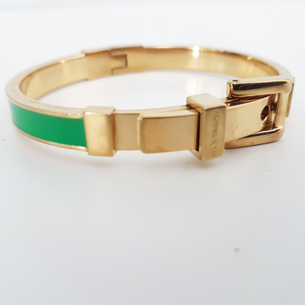 Michael Kors Buckle Enamel Bracelet